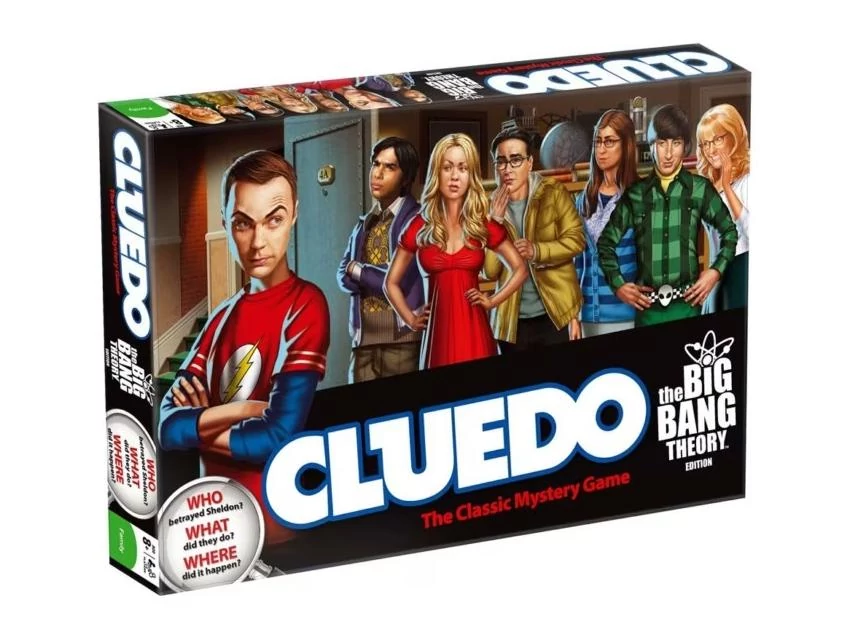 Cluedo - The Big Bang Theory társasjáték, angol nyelvű