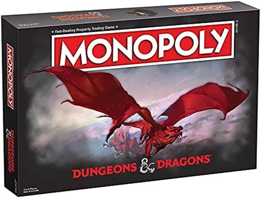 Monopoly - Dungeons and Dragons, angol nyelvű